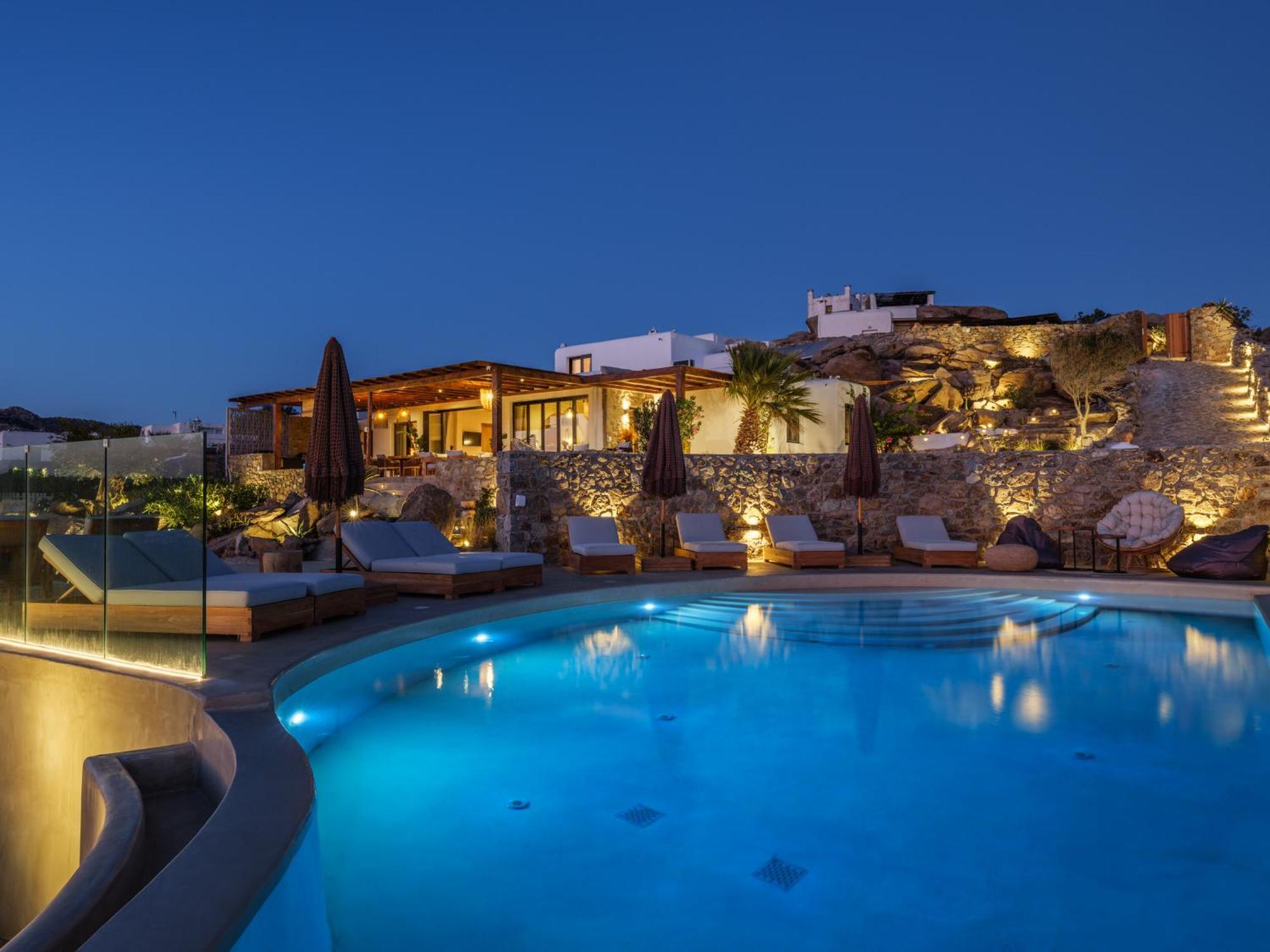 Mykonos Villa Scorpios Mykonos Town Dış mekan fotoğraf